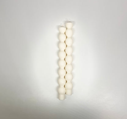 Perlenkerze 2er-Set