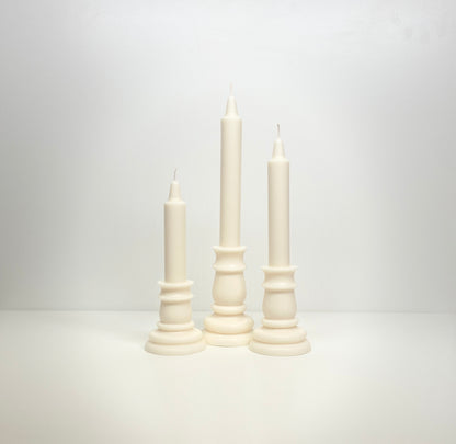 Spire Pillar Candle 3er-Set