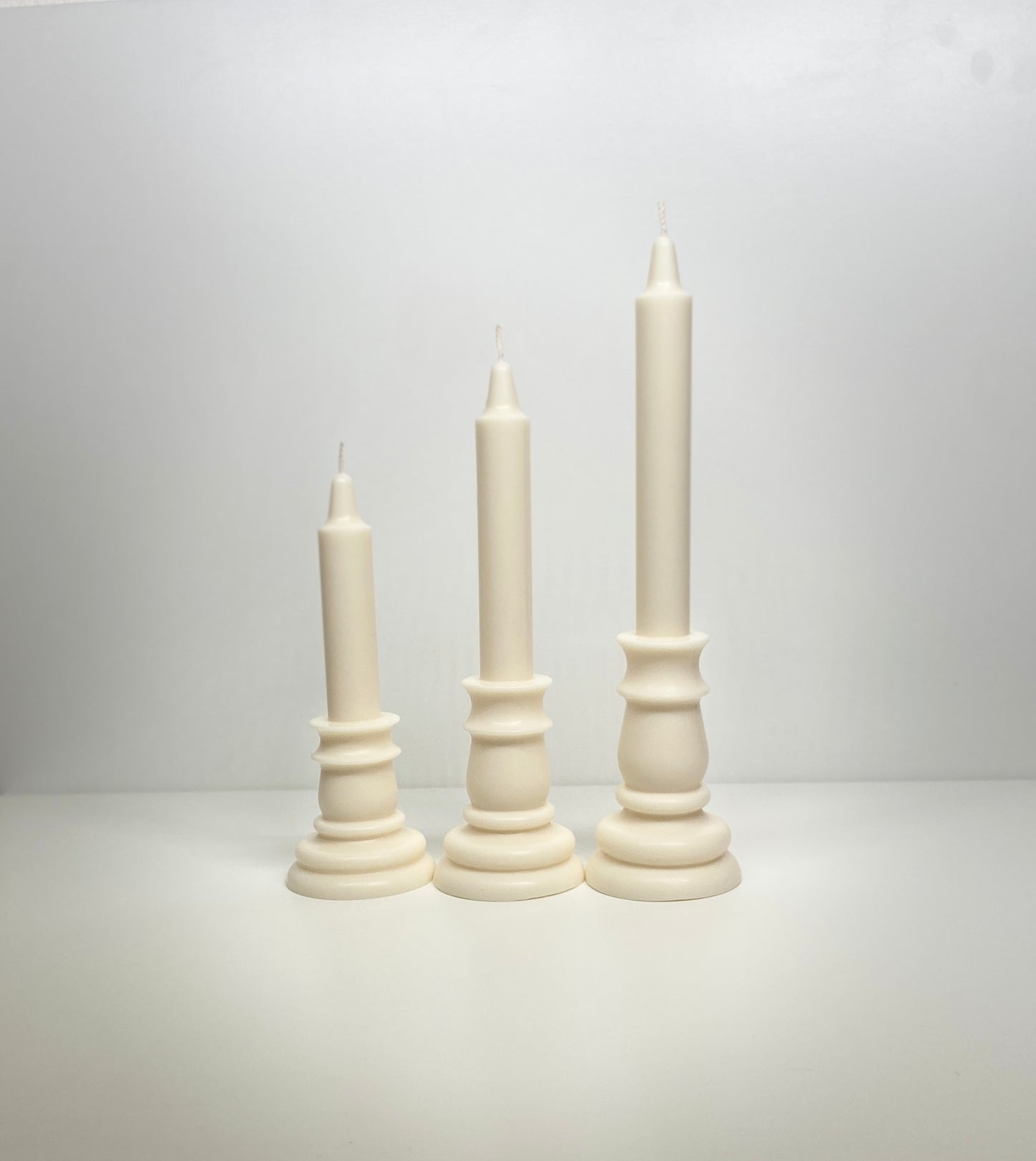 Spire Candle Nature 3er-Set
