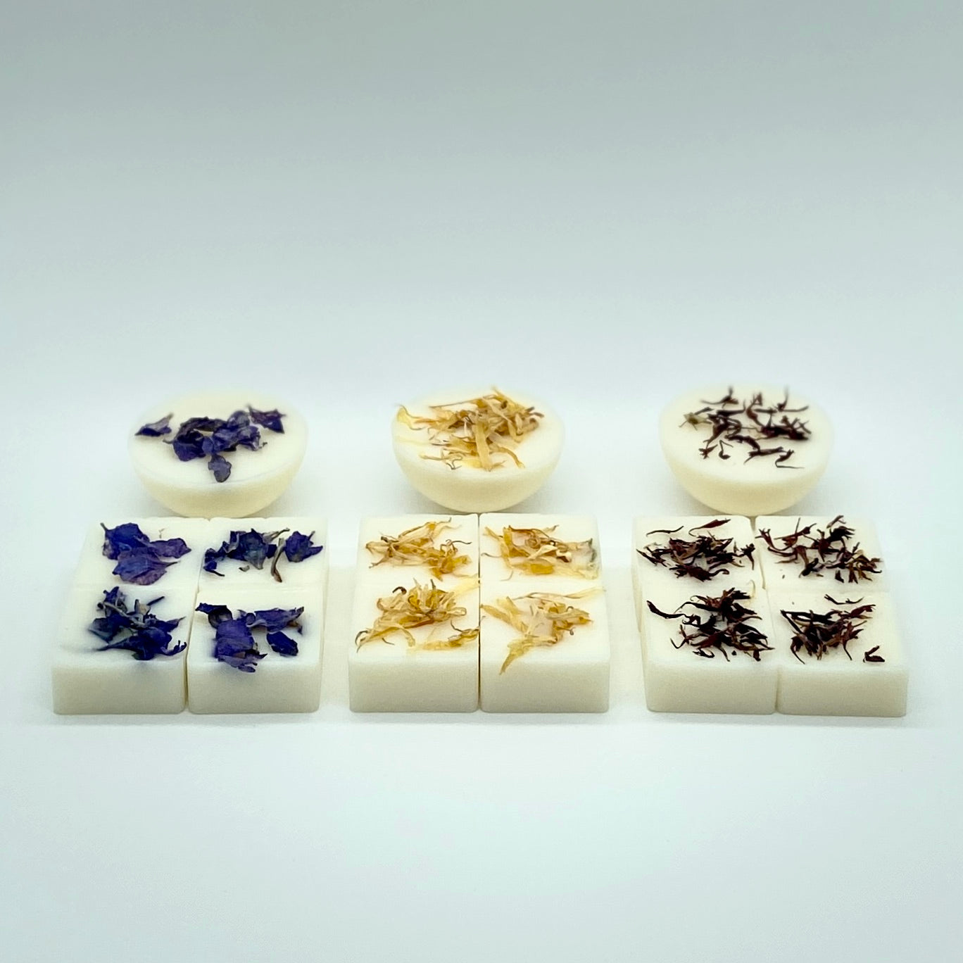 Duftwachs - 3er Pack (Spring Flowers - Blooming Garden - Fruity Scents)