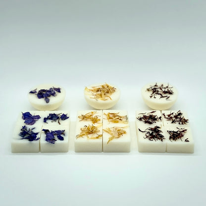 Duftwachs - 3er Pack (Spring Flowers - Blooming Garden - Fruity Scents)