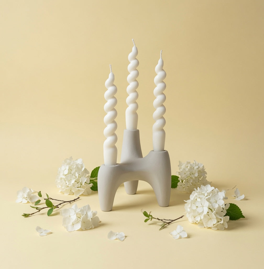 Twist Candle Nature 3er-Set