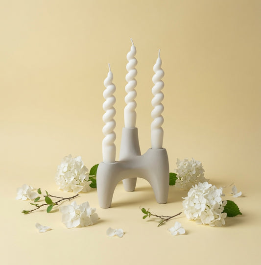 Twist Candle Nature 3er-Set
